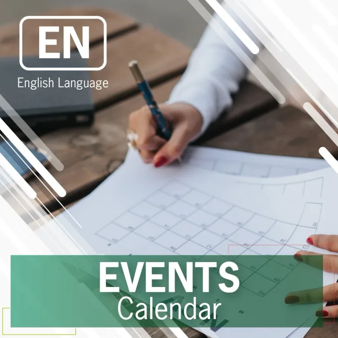 Calendario en inglés
