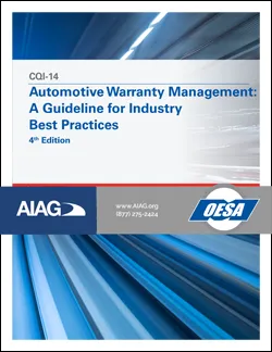 CQ1-14 Automotive warranty management